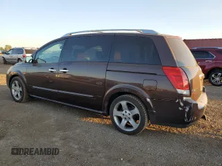 2007 Nissan Quest SE with VIN 5N1BV28U37N137780, listed as a Copart auction lot 74085914 with 202,892 mi miles and Salvage Title. Bid and sale history available at carsss.com. Image 2.