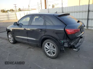 2018 Audi Q3 Premium with VIN WA1BCCFS9JR006171, listed as a Copart auction lot 89405445 with 24,546 mi miles and Salvage Title. Bid and sale history available at carsss.com. Image 2.