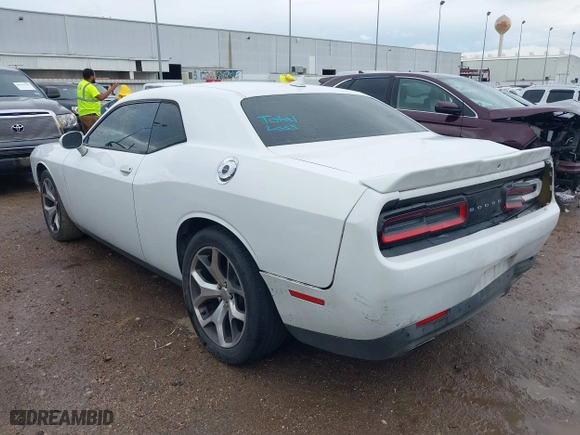 2015 Dodge Challenger SXT Plus with VIN 2C3CDZBG9FH713343, listed as a IAAI auction lot 41891760 with 152,620 mi miles. Bid and sale history available at carsss.com. Image 3.