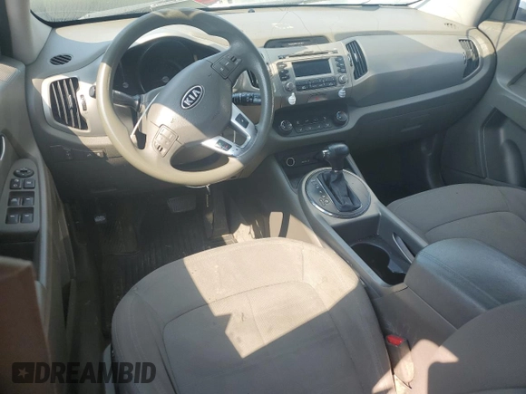 2011 Kia Sportage with VIN KNDPB3A26B7044153, listed as a Copart auction lot 59281175 with Not provided miles and Salvage title. Bid and sale history available at DreamBid. Image 8.