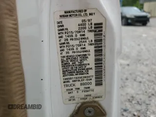 1997 Nissan Frontier XE z VIN 1N6SD11SXVC393477, wystawiony jako Copart lot #59584105 z przebiegiem 322 465 mil mil oraz Czysty tytuł • Clean title. Historia ofert i sprzedaży dostępna na DreamBid. Obrazek 12.