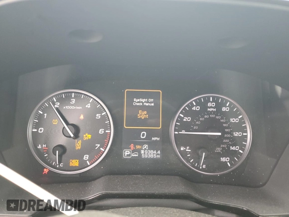 2022 Subaru Outback Premium with VIN 4S4BTACC6N3197205, listed as a Copart auction lot 61657005 with 59,385 mi miles and Salvage title. Bid and sale history available at DreamBid. Image 9.