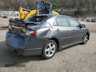 2012 Toyota Corolla L with VIN 2T1BU4EE8CC852308, listed as a Copart auction lot 52346695 with 116,654 mi miles and Salvage Title. Bid and sale history available at carsss.com. Image 3.