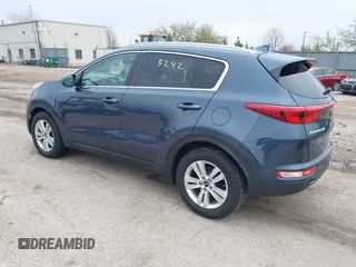 2017 Kia Sportage LX with VIN KNDPM3AC0H7094509, listed as a IAAI auction lot 42013242 with 161,918 mi miles. Bid and sale history available at carsss.com. Image 3.