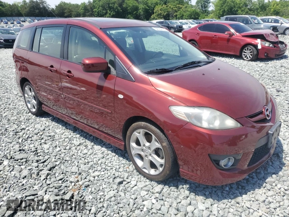 2009 Mazda 5 Sport with VIN JM1CR293X90338238, listed as a Copart auction lot 56184135 with 175,105 mi miles and Clean Title. Bid and sale history available at DreamBid. Image 4.