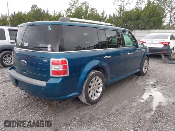 2011 Ford Flex SEL with VIN 2FMGK5CC5BBD11397, listed as a IAAI auction lot 41761523 with 130,392 mi miles. Bid and sale history available at carsss.com. Image 4.