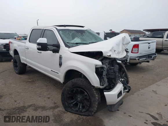 2019 Ford F-250 XL with VIN 1FT7W2BT7KEE01924, listed as a IAAI auction lot 39198800 with 58,042 mi miles and . Bid and sale history available at DreamBid. Image 1.
