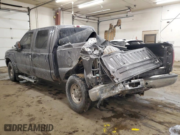 2004 Ford F-250 XL with VIN 1FTNW21L64ED30663, listed as a Copart auction lot 44795915 with Not provided miles and Salvage title. Bid and sale history available at DreamBid. Image 2.