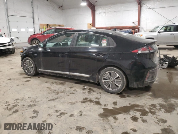 2020 Hyundai Ioniq SE with VIN KMHC65LD9LU233973, listed as a Copart auction lot 42699895 with 61,087 mi miles and Non repairable. Bid and sale history available at DreamBid. Image 2.