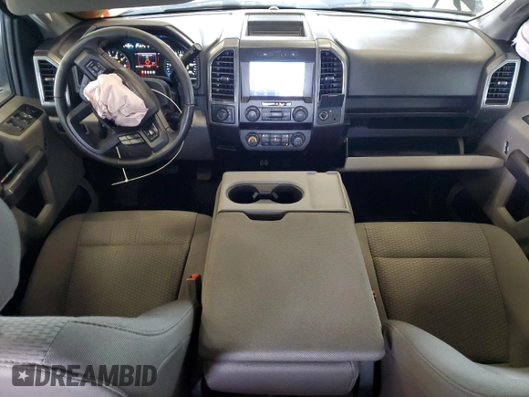 2019 Ford F-150 XL with VIN 1FTEW1EPXKKE15382, listed as a Copart auction lot 61349905 with 92,704 mi miles and Salvage title. Bid and sale history available at DreamBid. Image 8.