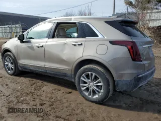 2022 Cadillac XT5 AWD Premium Luxury with VIN 1GYKNDRSXNZ121976, listed as a Copart auction lot 47200175 with 21,627 mi miles and Clean title. Bid and sale history available at DreamBid. Image 2.