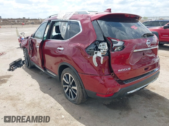 2019 Nissan Rogue SV with VIN 5N1AT2MT8KC741506, listed as a IAAI auction lot 41855877 with Not Provided miles and . Bid and sale history available at DreamBid. Image 3.