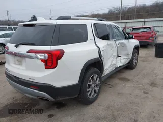 2020 GMC Acadia SLT with VIN 1GKKNULS3LZ137372, listed as a IAAI auction lot 41506267 with 121,853 mi miles and . Bid and sale history available at DreamBid. Image 4.