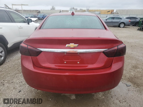 2015 Chevrolet Impala LT with VIN 2G1115SLXF9243487, listed as a Copart auction lot 49221245 with 192,235 mi miles and Salvage Title. Bid and sale history available at DreamBid. Image 6.