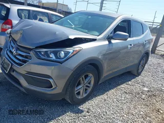 2018 Hyundai Santa Fe Sport 2.4L with VIN 5XYZT3LB5JG541991, listed as a IAAI auction lot 41782421 with 130,368 mi miles. Bid and sale history available at carsss.com. Image 17.