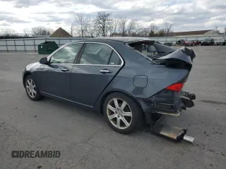 2004 Acura TSX with VIN JH4CL96854C014565, listed as a Copart auction lot 50443835 with 0 mi miles and Salvage Title. Bid and sale history available at carsss.com. Image 2.