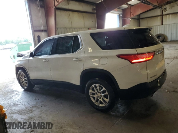 2021 Chevrolet Traverse LS with VIN 1GNERFKW5MJ222976, listed as a Copart auction lot 61166715 with 66,231 mi miles and Salvage title. Bid and sale history available at DreamBid. Image 2.