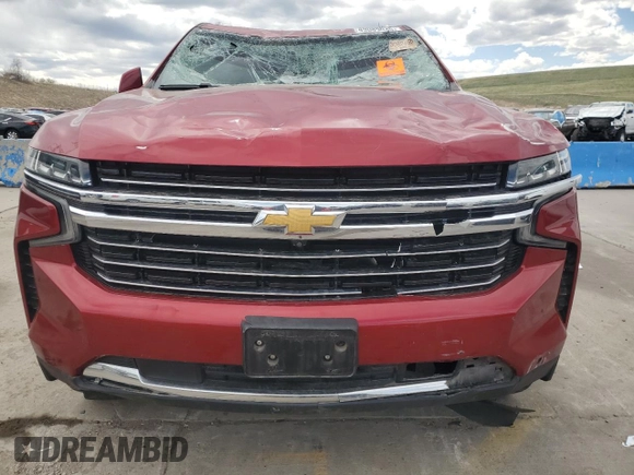2022 Chevrolet Tahoe LT z VIN 1GNSCNKD8NR107255, wystawiony jako Copart lot #49085035 z przebiegiem Nie podano mil oraz Szkoda całkowita • Salvage title. Historia ofert i sprzedaży dostępna na DreamBid. Obrazek 5.