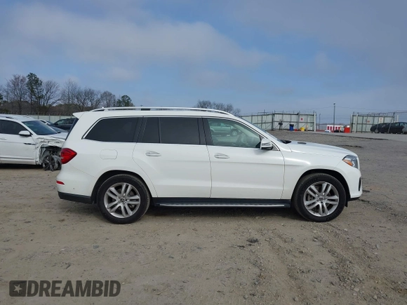 2018 Mercedes-Benz GLS with VIN 4JGDF6EE9JB077331, listed as a IAAI auction lot 41795143 with 99,148 mi miles. Bid and sale history available at carsss.com. Image 13.