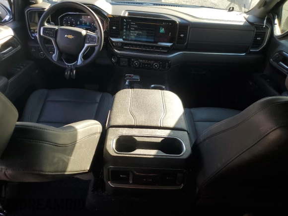 2023 Chevrolet Silverado 1500 LTZ with VIN 1GCUDGE85PZ163021, listed as a Copart auction lot 43059445 with 28,719 mi miles and Salvage Title. Bid and sale history available at carsss.com. Image 8.
