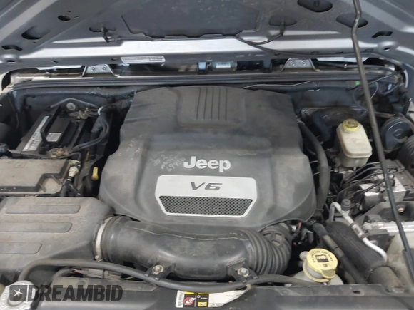 2014 Jeep Wrangler Sport with VIN 1C4AJWAG0EL173362, listed as a IAAI auction lot 42231863 with 99,321 mi miles and . Bid and sale history available at DreamBid. Image 10.