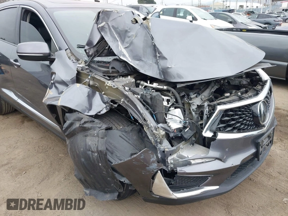 2019 Acura RDX with VIN 5J8TC1H39KL000073, listed as a IAAI auction lot 42184792 with 55,524 mi miles and . Bid and sale history available at DreamBid. Image 6.
