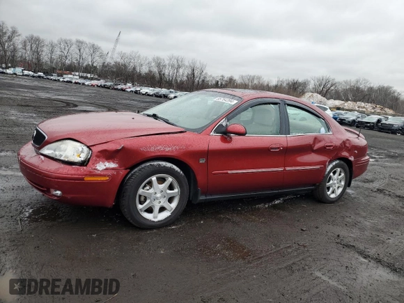 2000 Mercury Sable LS Premium with VIN 1MEFM55S7YA617342, listed as a Copart auction lot 85764394 with 71,628 mi miles and Salvage Title. Bid and sale history available at carsss.com. Image 1.