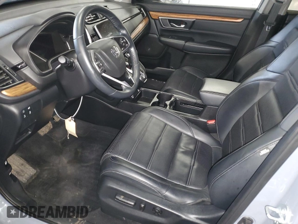 2022 Honda CR-V EX-L with VIN 2HKRW2H86NH605808, listed as a Copart auction lot 47107445 with 18,186 mi miles and Salvage Title. Bid and sale history available at DreamBid. Image 7.
