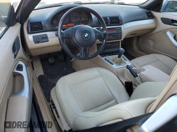 2003 BMW 3 Series 325Ci with VIN WBABS33423JY44040, listed as a Copart auction lot 88942165 with 162,105 mi miles and Salvage Title. Bid and sale history available at carsss.com. Image 8.