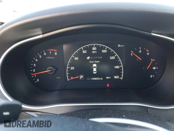 2014 Kia Cadenza Premium with VIN KNALN4D78E5146151, listed as a Copart auction lot 84447644 with 109,833 mi miles and Salvage Title. Bid and sale history available at carsss.com. Image 9.