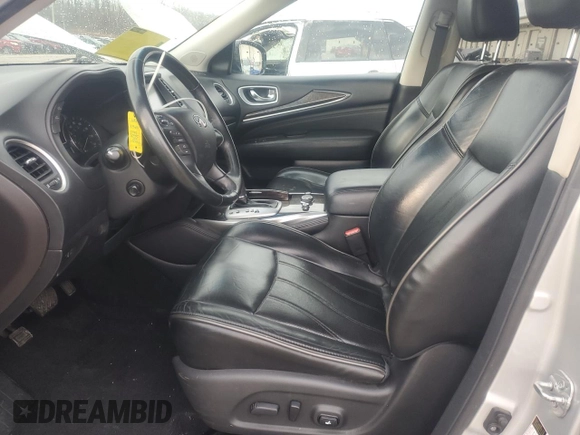 2015 Infiniti QX60 with VIN 5N1AL0MM9FC559512, listed as a Copart auction lot 49657615 with 137,820 mi miles and Salvage title. Bid and sale history available at DreamBid. Image 7.