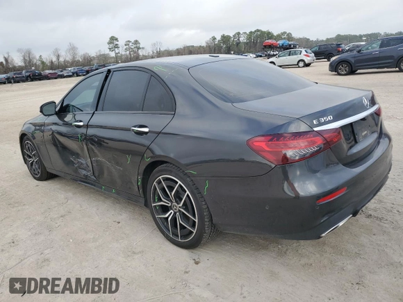 2021 Mercedes-Benz E-Class E 350 with VIN W1KZF8DB1MA943276, listed as a Copart auction lot 43835605 with 57,632 mi miles and Salvage Title. Bid and sale history available at carsss.com. Image 2.