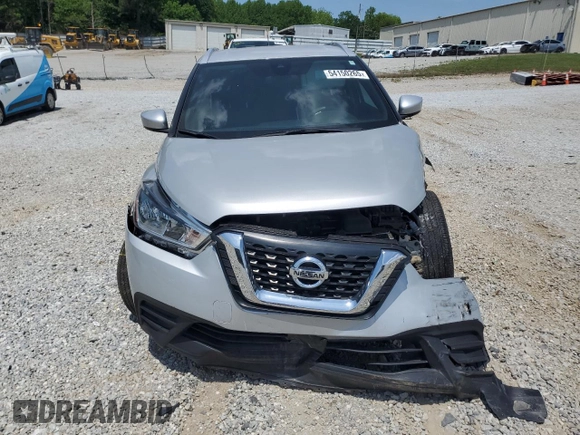 2020 Nissan Kicks SV with VIN 3N1CP5CV4LL571207, listed as a Copart auction lot 54150265 with 24,361 mi miles and Salvage title. Bid and sale history available at DreamBid. Image 5.