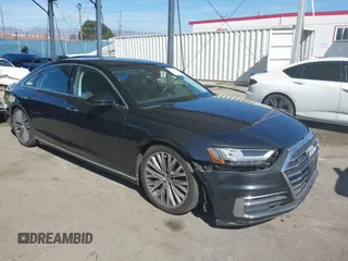 2019 Audi A8 z VIN WAU8DAF83KN006534, wystawiony jako IAAI lot #41712610 z przebiegiem 52 263 mil mil oraz . Historia ofert i sprzedaży dostępna na DreamBid. Obrazek 1.