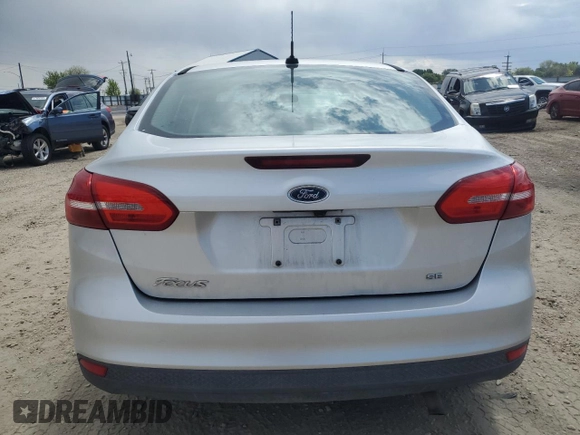2016 Ford Focus SE with VIN 1FADP3F22GL347920, listed as a Copart auction lot 58447525 with Not provided miles and Salvage title. Bid and sale history available at DreamBid. Image 6.