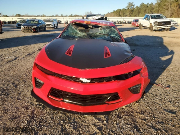2016 Chevrolet Camaro 2SS with VIN 1G1FG1R78G0128775, listed as a Copart auction lot 87404044 with 0 mi miles and Salvage Title. Bid and sale history available at carsss.com. Image 5.