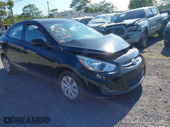 2017 Hyundai Accent SE with VIN KMHCT4AE7HU288914, listed as a IAAI auction lot 41571042 with Not Provided miles and . Bid and sale history available at carsss.com. Image 1.