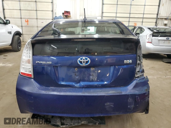 2010 Toyota Prius Four with VIN JTDKN3DU8A1084718, listed as a Copart auction lot 52408555 with 209,982 mi miles and Salvage Title. Bid and sale history available at DreamBid. Image 6.