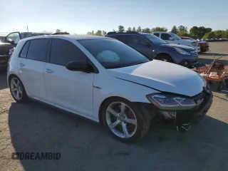 2018 Volkswagen Golf GTI S with VIN 3VW447AUXJM258375, listed as a Copart auction lot 70279604 with 56,568 mi miles and Salvage Title. Bid and sale history available at carsss.com. Image 4.