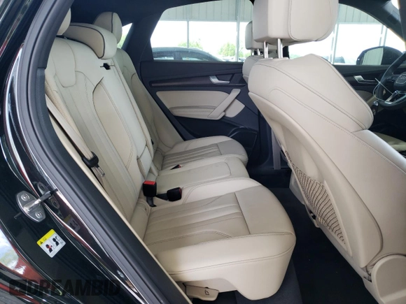 2023 Audi Q5 Sportback S line Premium Plus with VIN WA15AAFY4P2022274, listed as a Copart auction lot 54780165 with 37,836 mi miles and Salvage title. Bid and sale history available at DreamBid. Image 11.