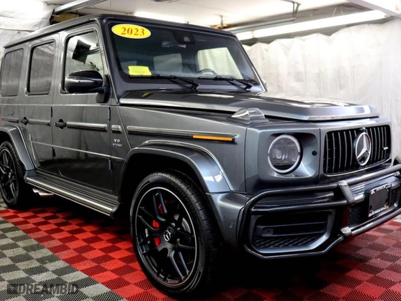 2023 Mercedes-Benz G-Class AMG G 63 with VIN W1NYC7HJ1PX480186, listed as a Copart auction lot 87534005 with NaN miles and Clean Title. Bid and sale history available at carsss.com. Image 1.
