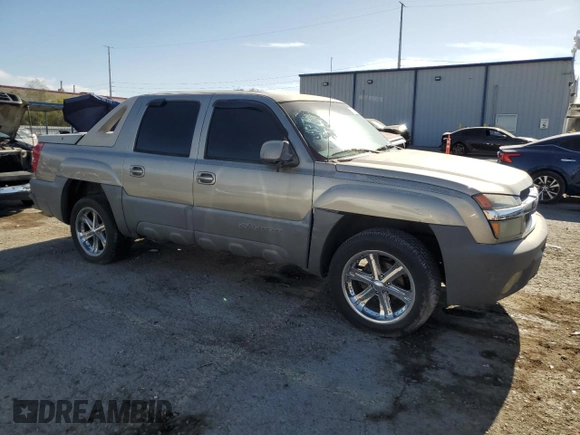 2002 Chevrolet Avalanche with VIN 3GNEC13T62G249465, listed as a Copart auction lot 58482255 with 209,864 mi miles and Clean title. Bid and sale history available at DreamBid. Image 4.