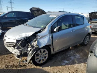 2012 Toyota Yaris L with VIN JTDKTUD30CD527660, listed as a Copart auction lot 42512405 with Not Provided miles and Salvage Title. Bid and sale history available at DreamBid. Image 1.