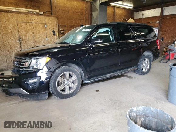 2019 Ford Expedition Max XLT z VIN 1FMJK1JTXKEA75691, wystawiony jako Copart lot #56867525 z przebiegiem 104 005 mil mil oraz Szkoda całkowita • Salvage title. Historia ofert i sprzedaży dostępna na DreamBid. Obrazek 1.