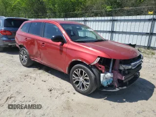 2017 Mitsubishi Outlander ES z VIN JA4AZ2A36HZ000780, wystawiony jako Copart lot #54489305 z przebiegiem 89 370 mil mil oraz Szkoda całkowita • Salvage title. Historia ofert i sprzedaży dostępna na DreamBid. Obrazek 4.