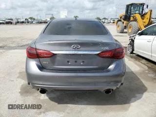 2023 Infiniti Q50 Luxe z VIN JN1EV7BR2PM541987, wystawiony jako Copart lot #53506195 z przebiegiem 65 202 mil mil oraz Szkoda całkowita • Salvage title. Historia ofert i sprzedaży dostępna na DreamBid. Obrazek 6.