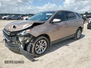 2018 Chevrolet Equinox LT with VIN 2GNAXJEV9J6223406, listed as a Copart auction lot 62514005 with 170,873 mi miles and Salvage title. Bid and sale history available at DreamBid. Image 1.