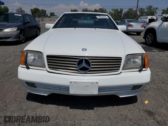 1994 Mercedes-Benz SL with VIN WDBFA63E8RF100874, listed as a Copart auction lot 59604935 with 146,006 mi miles and Salvage title. Bid and sale history available at DreamBid. Image 5.