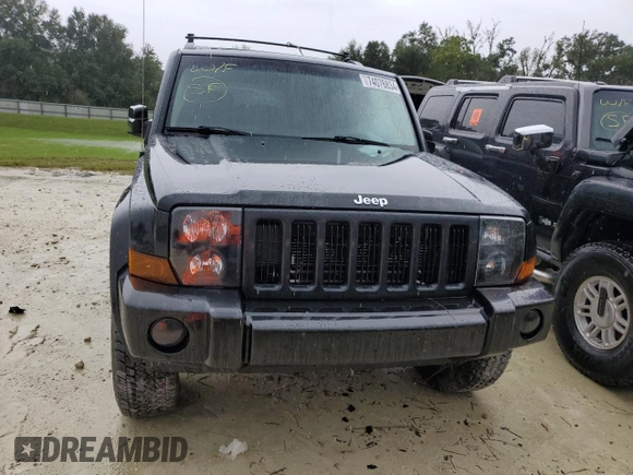 2010 Jeep Commander Sport with VIN 1J4RG4GK5AC114698, listed as a Copart auction lot 74076834 with 0 mi miles and Non Repairable. Bid and sale history available at carsss.com. Image 5.