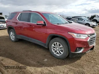 2018 Chevrolet Traverse LT Cloth with VIN 1GNEVGKWXJJ251807, listed as a Copart auction lot 71305543 with 79,902 mi miles and Salvage Title. Bid and sale history available at carsss.com. Image 4.